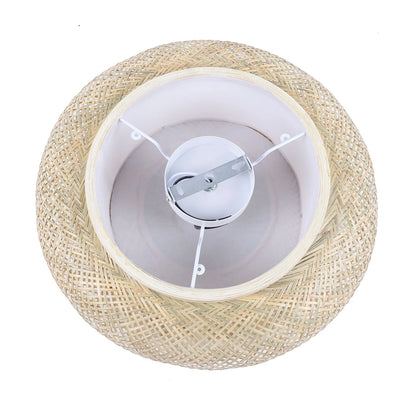 50cm LED Bamboo Woven Ceiling Light 110V E26 Bulb Not Included