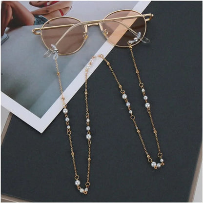 Mask Sunglasses Chains for Women Men Black Ziai Silver Color Alloy Beads Antislip Chains Fashion Eyewear Accessories Wholesale