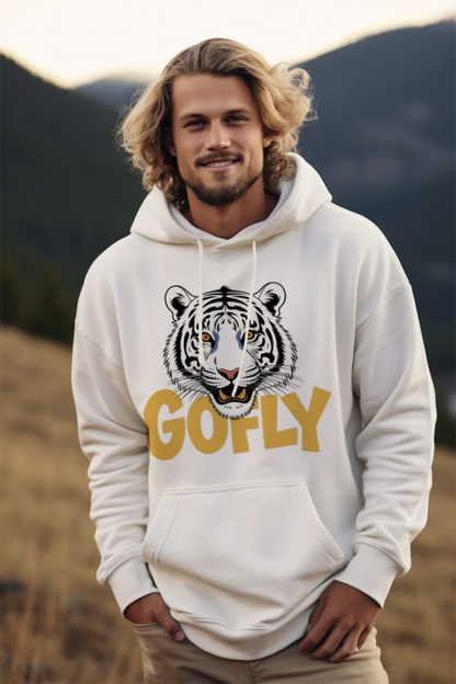 GoFly TigerFace Essential Fleece Pullover Hooded