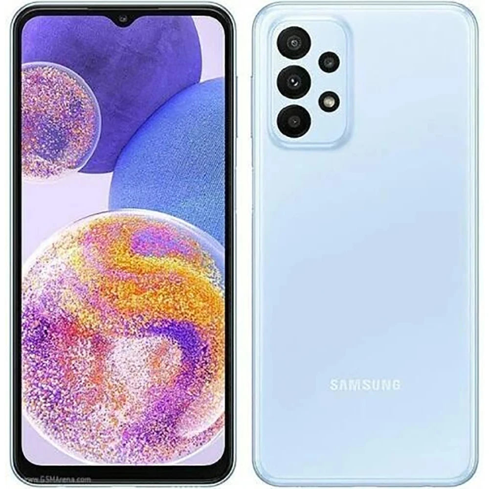 Used Samsung Galaxy A23 Smart Android Phone Global Edition 2SIM 6.6-inch 90Hz Quad Camera 50MP Refurbished Samsung 5000mAh NFC