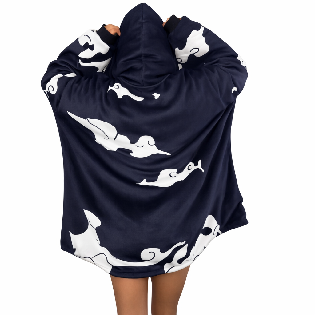 gear 5 Luffy One Piece Wearable Blanket Hoodie for Kids &amp; Adults | OLM Toys