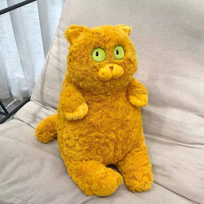 Kawaii Fat Cat Plush Toy – Soft Stuffed Animal Pillow