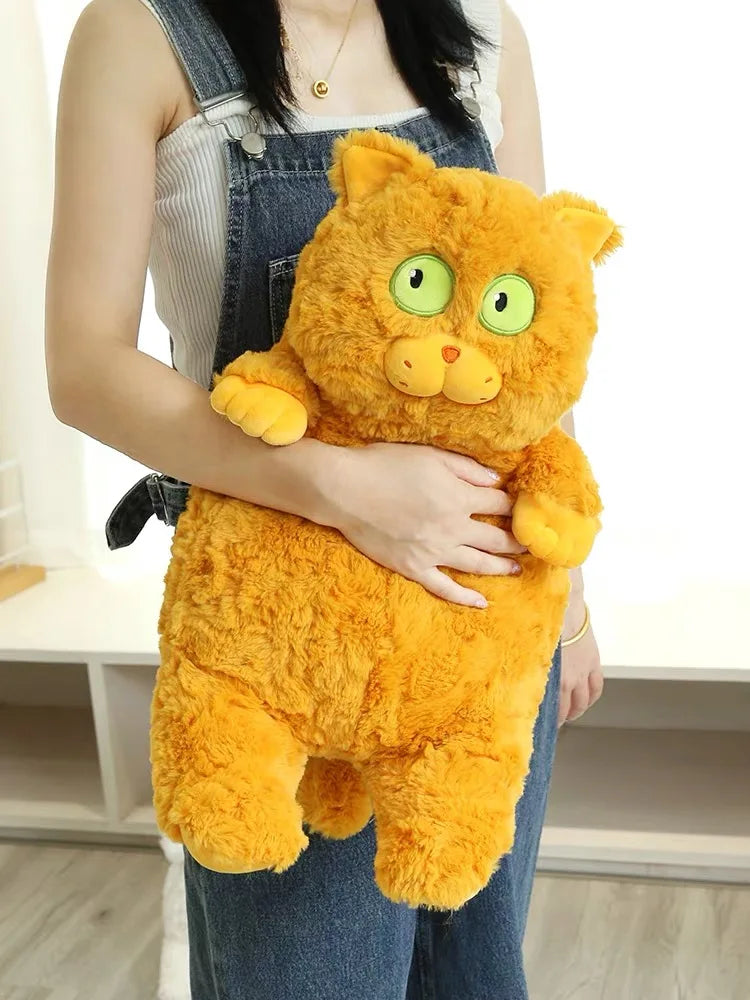 Kawaii Fat Cat Plush Toy – Soft Stuffed Animal Pillow