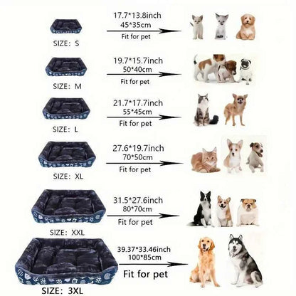 Convertible Dog Bed Sofa House – Soft Indoor Pet Bed for Medium to Large Dogs