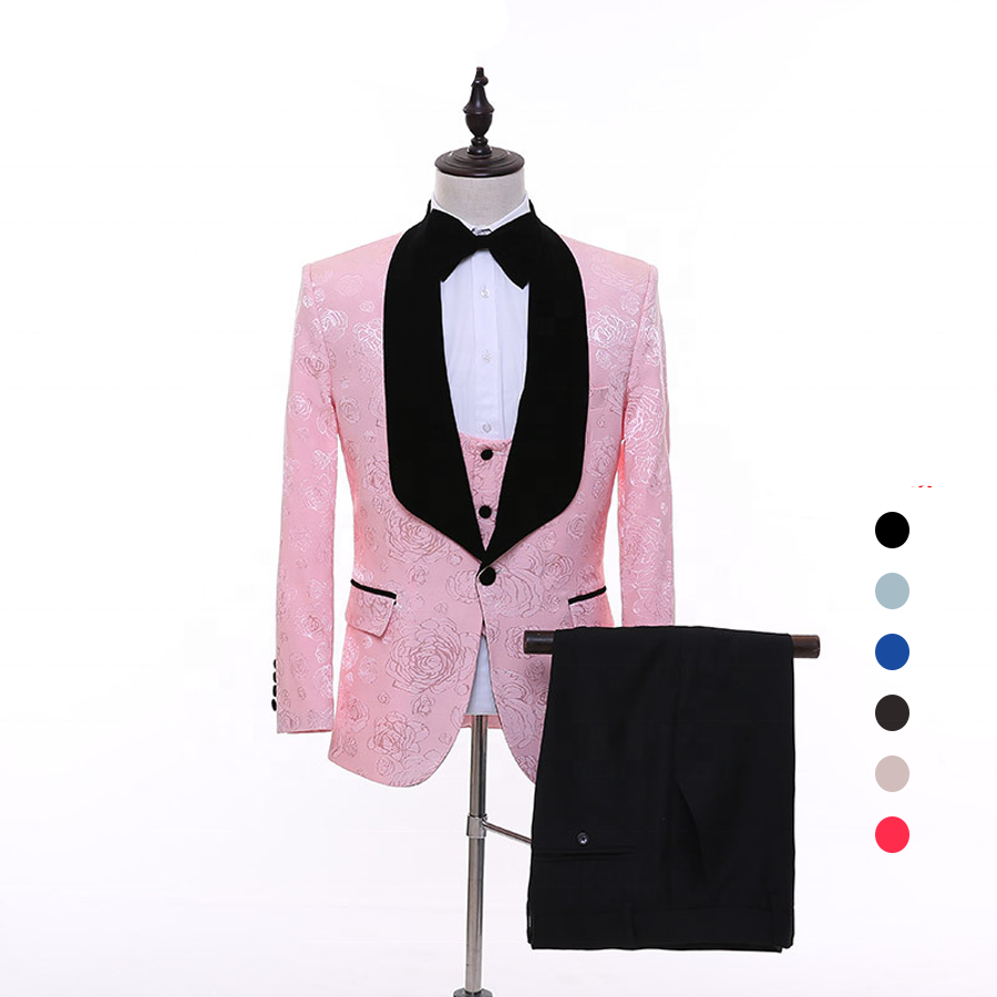 2 Piece Suits Slim Fit Weddings Buisness Blazer Men&