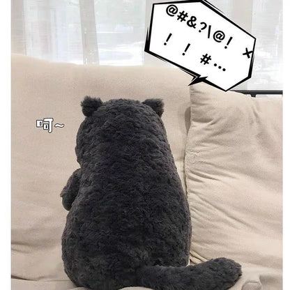 Kawaii Fat Cat Plush Toy – Soft Stuffed Animal Pillow