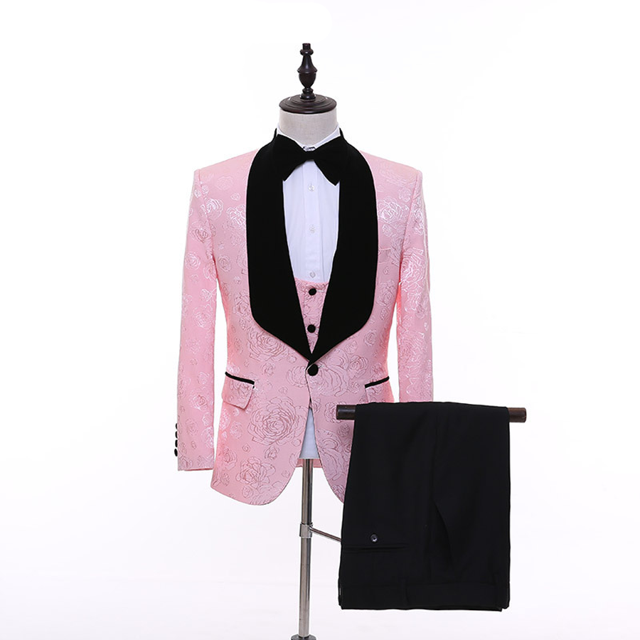 2 Piece Suits Slim Fit Weddings Buisness Blazer Men&