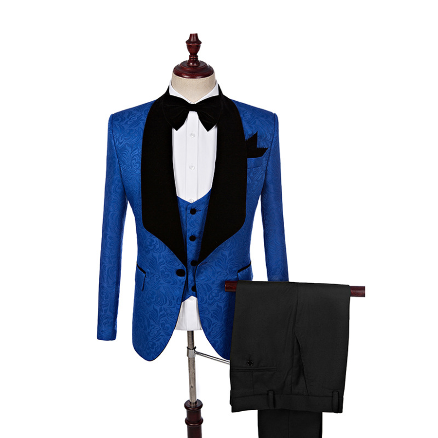 2 Piece Suits Slim Fit Weddings Buisness Blazer Men&