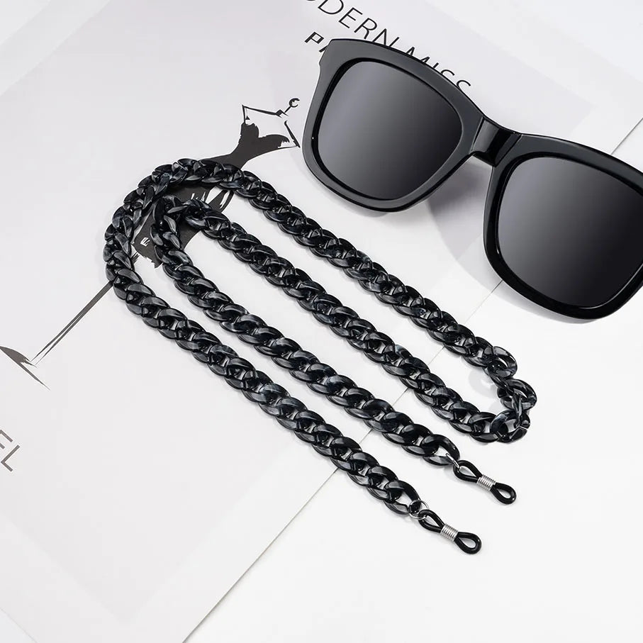 1pcs New Fashion Solid Chain Glasses Chain Classic Style Hanging Anti Lost Chain Glasses