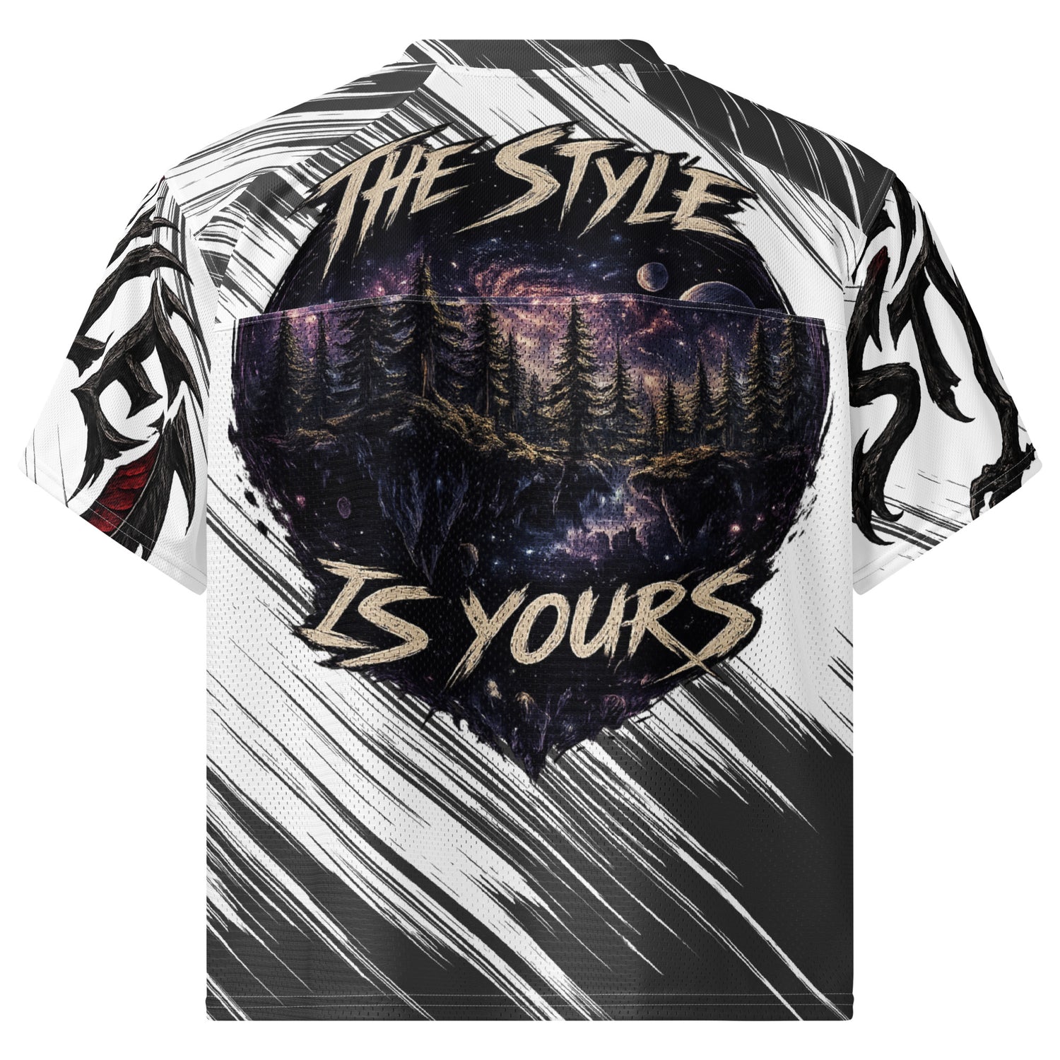 GoFlyStyle Boxy football jersey
