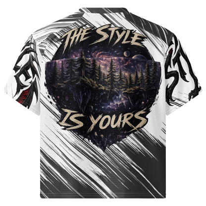 GoFlyStyle Boxy football jersey