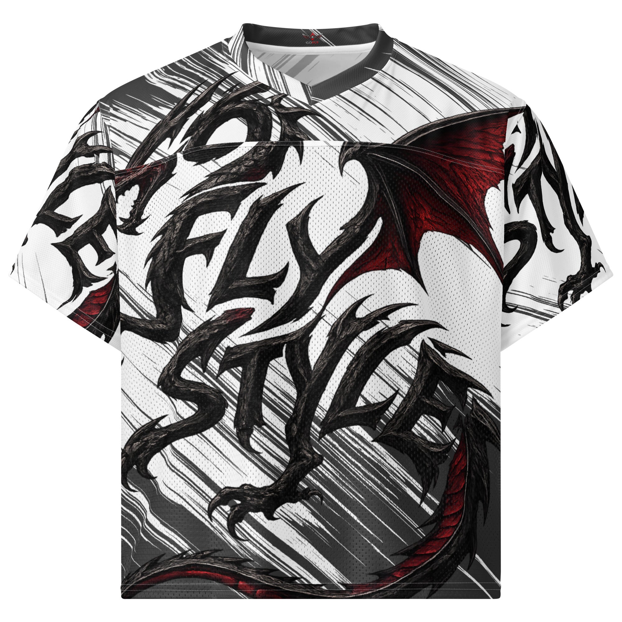 GoFlyStyle Boxy football jersey