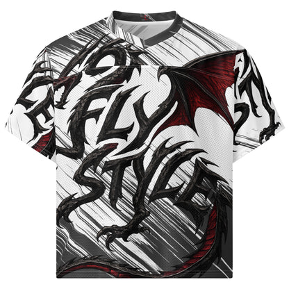 GoFlyStyle Boxy football jersey
