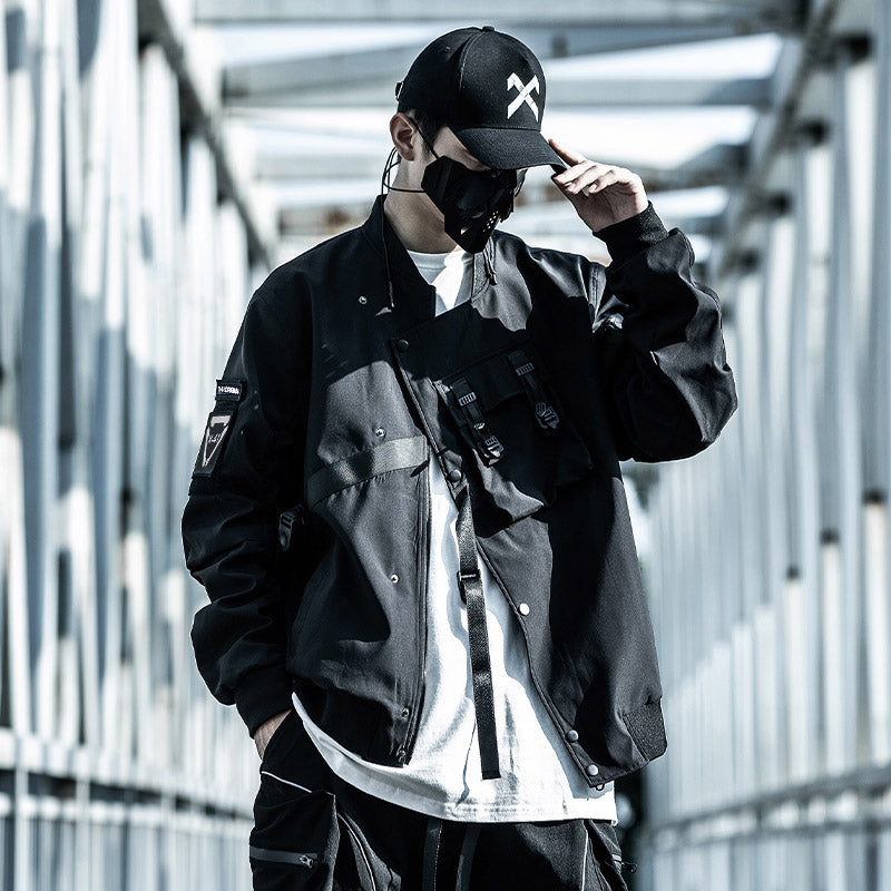 GoFly DuskJ6 Scar Slash Bomber Jacket