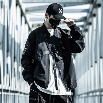 GoFly DuskJ6 Scar Slash Bomber Jacket