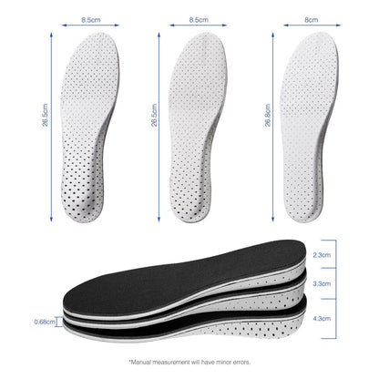 invisible height increase insoles