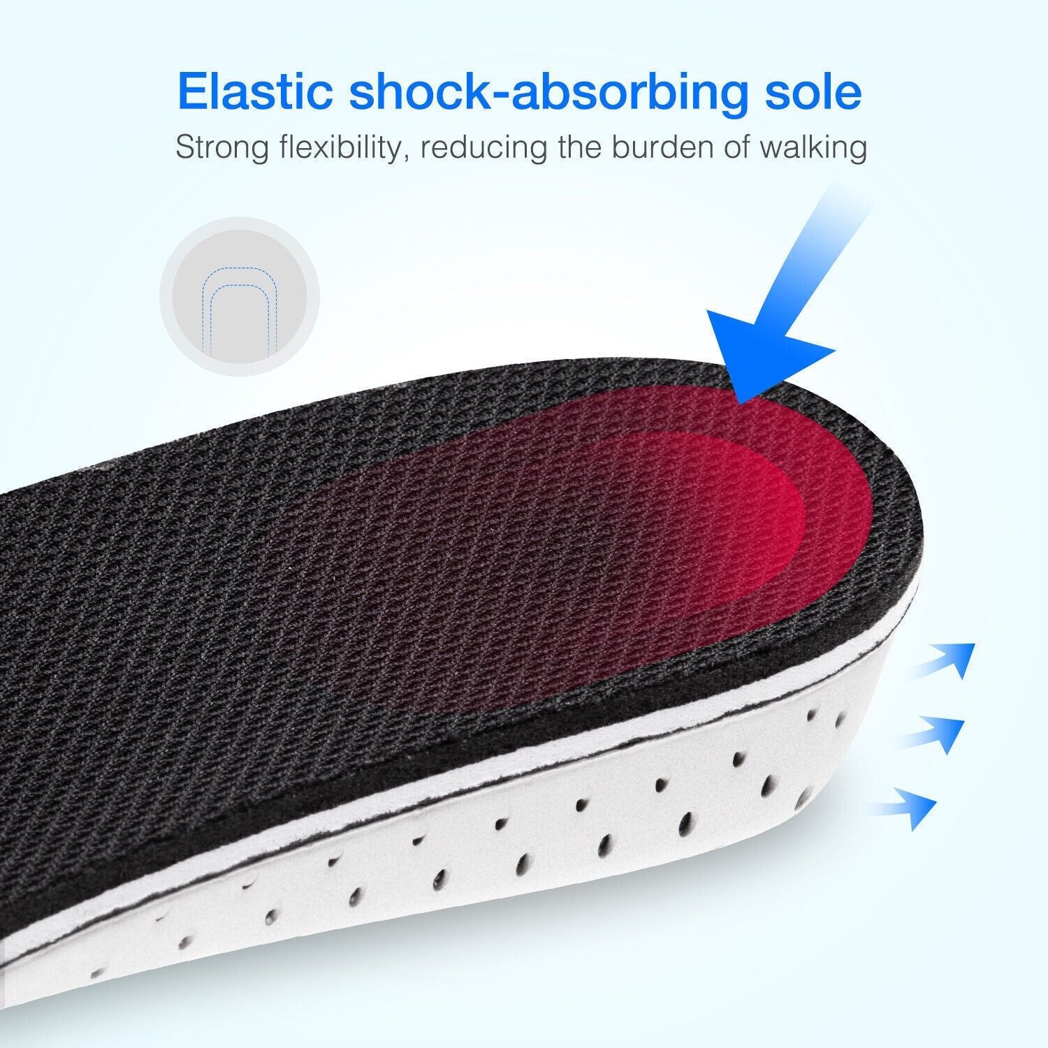 invisible height increase insoles