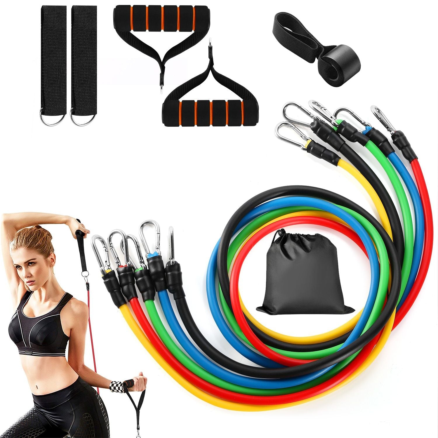 resistance bands workout set