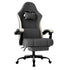 ergonomic gaming chair with footrest