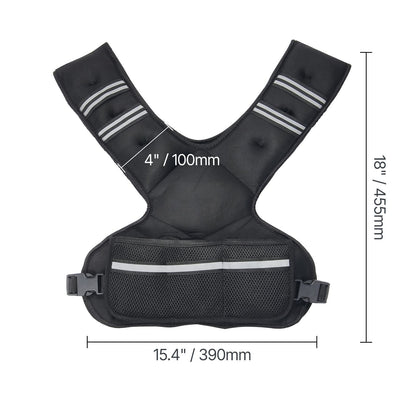 adjustable weighted vest for strength training