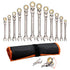 flex head ratcheting wrench set