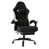 ergonomic gaming chair with footrest