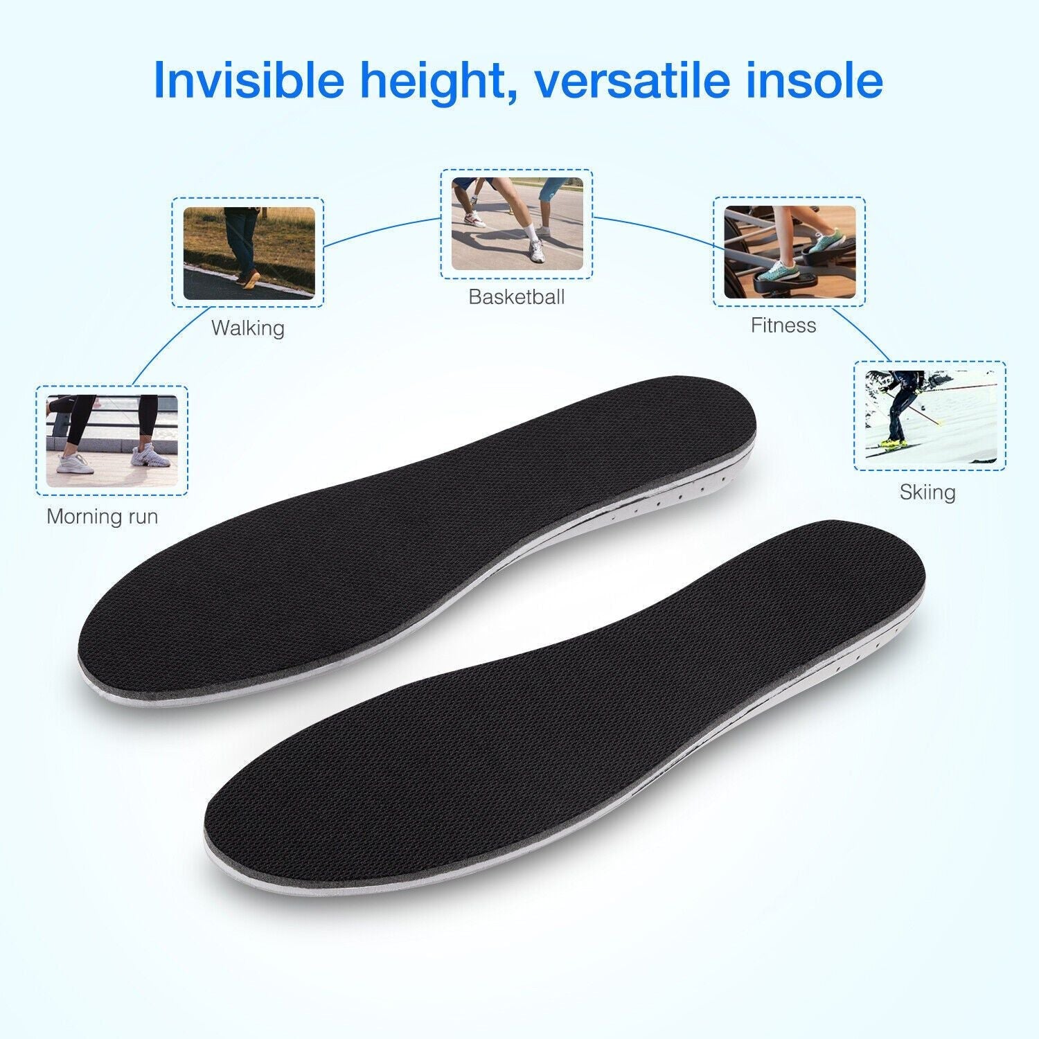 invisible height increase insoles