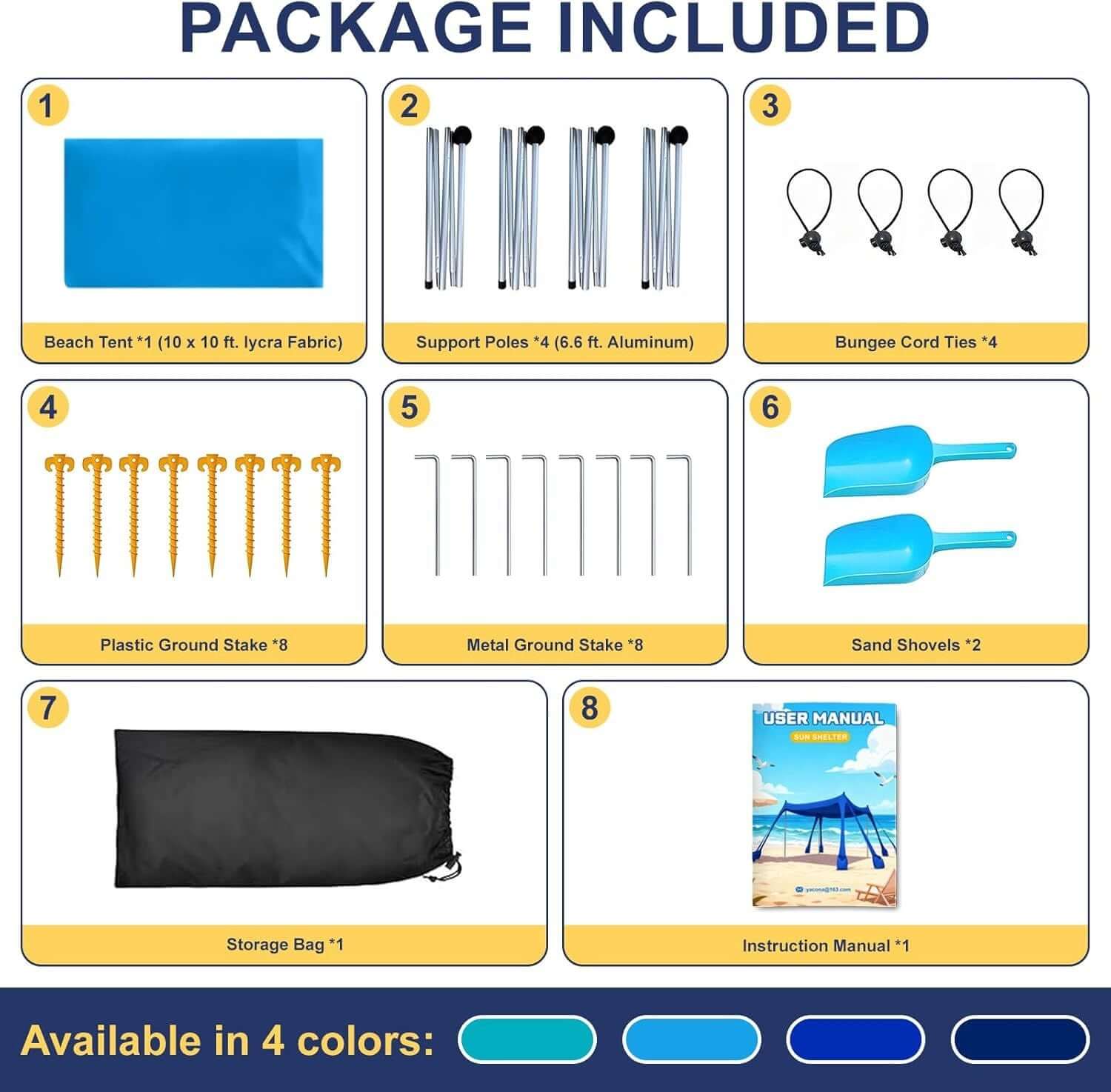 portable beach tent sun shelter