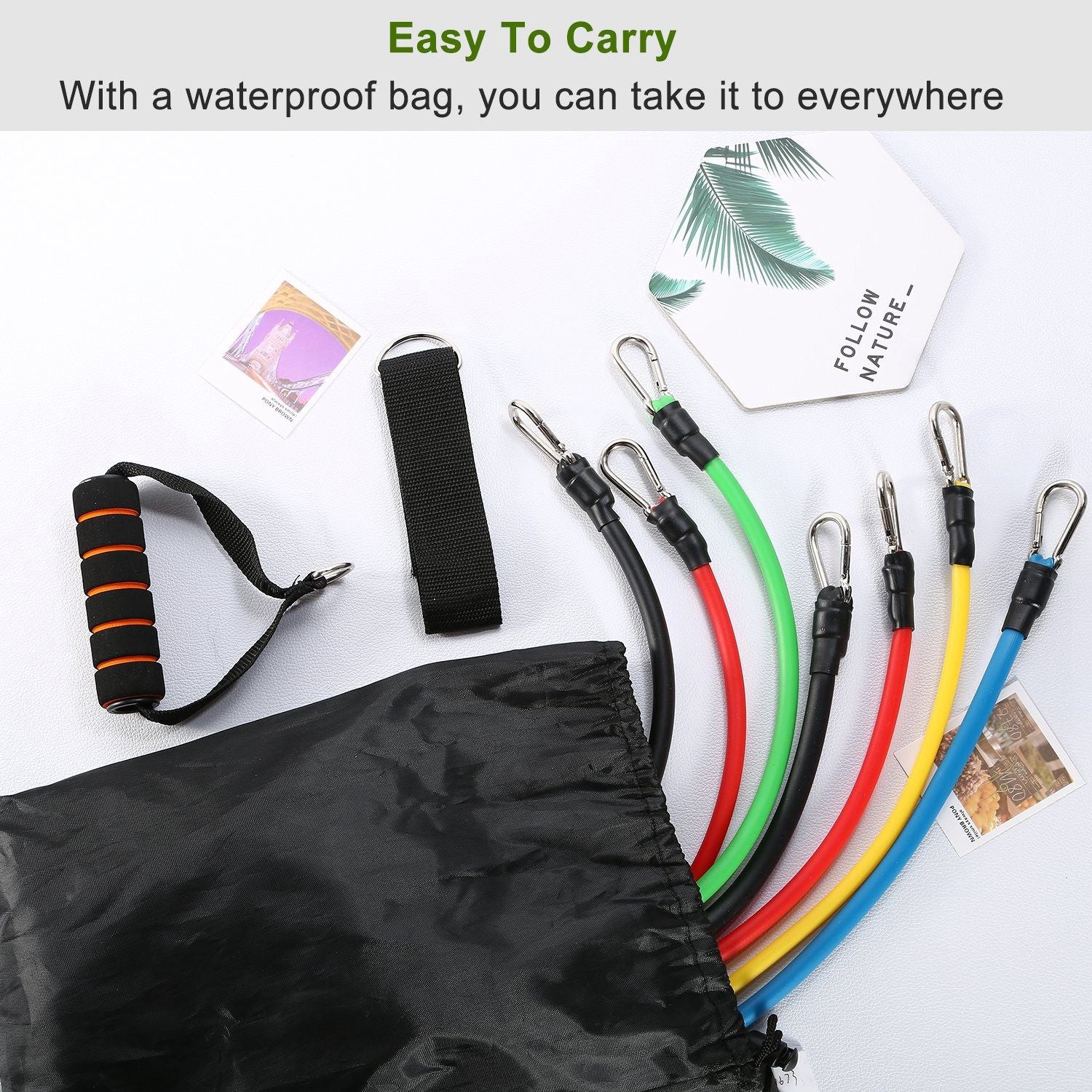 resistance bands workout set