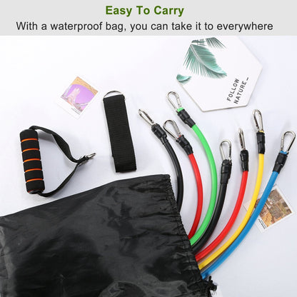 resistance bands workout set