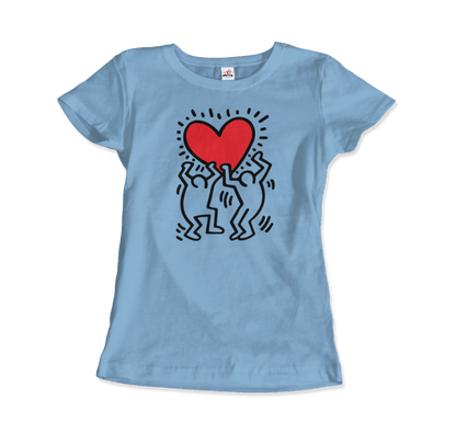 Men Holding Heart icon, street art t-shirt