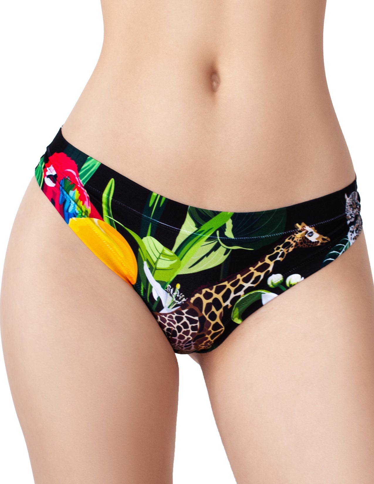 Memème Women’s Ultra-Comfortable JUMANJI - Zoo - Panties | Breathable Cotton Crotch, Stretchy Fit, No Elastic Bands