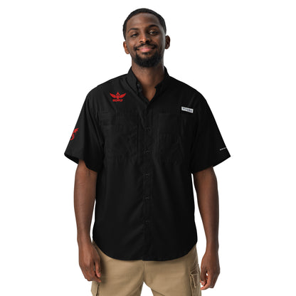 GoFlyStyle Men’s Columbia short sleeve button shirt