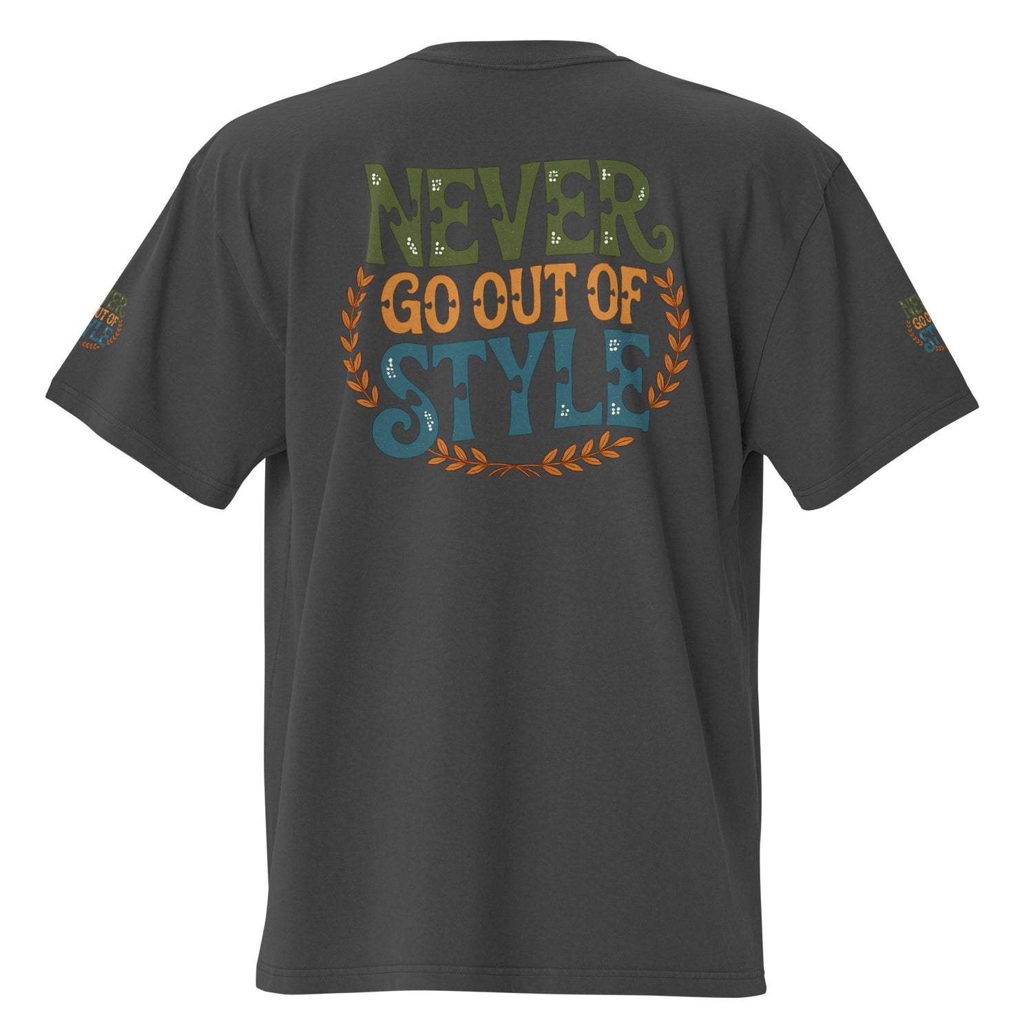 GoFly Never Out Of Style Oversized faded t-shirt