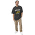 GoFly World Of Drip Style Oversized faded t-shirt