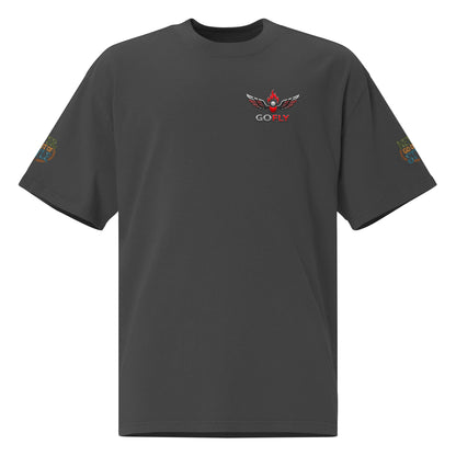 GoFly Never Out Of Style Oversized faded t-shirt