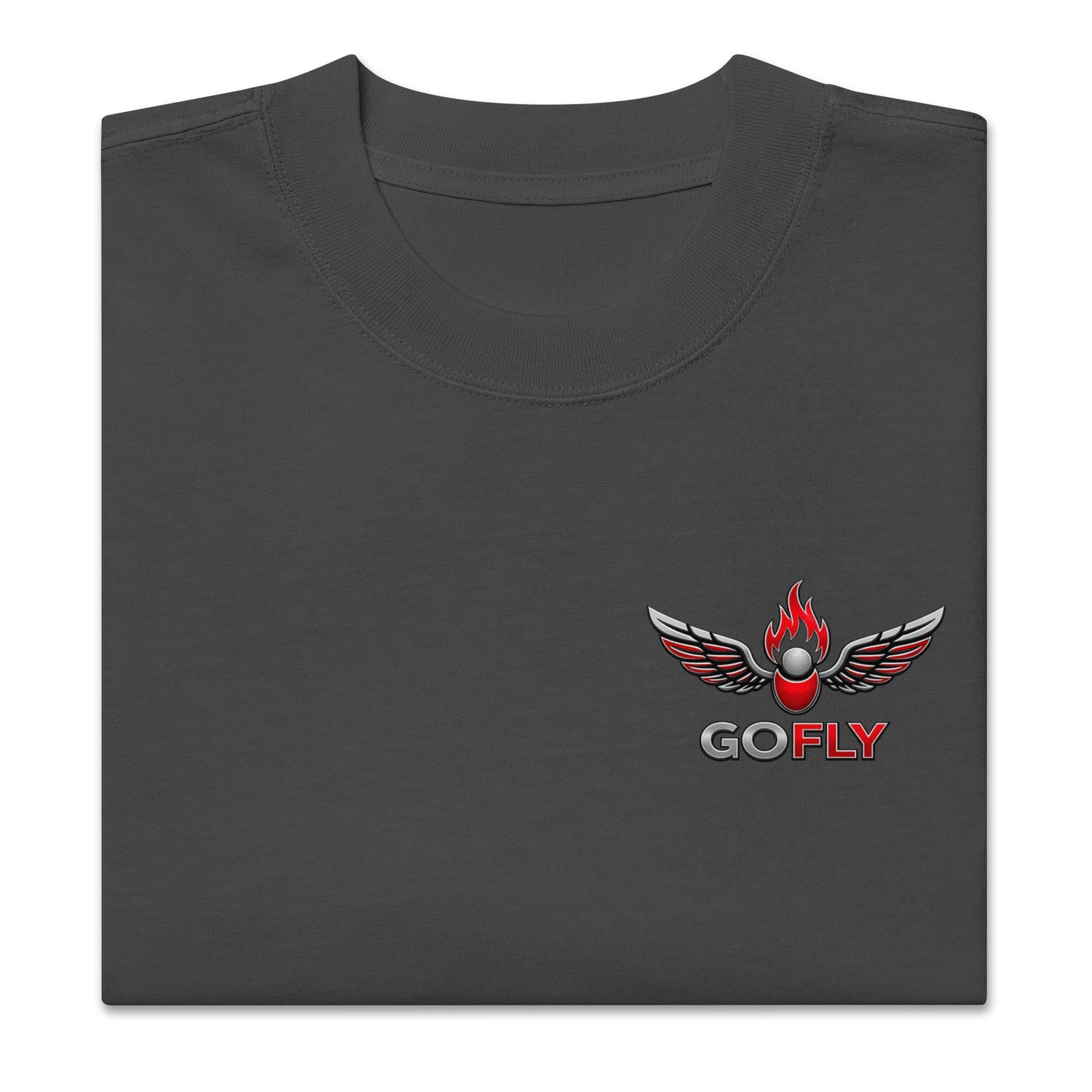 GoFly Never Out Of Style Oversized faded t-shirt