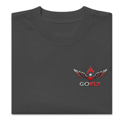 GoFly Never Out Of Style Oversized faded t-shirt