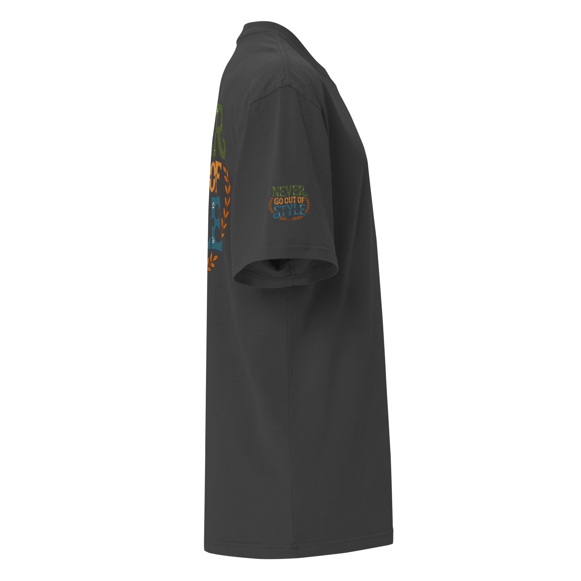 GoFly Never Out Of Style Oversized faded t-shirt