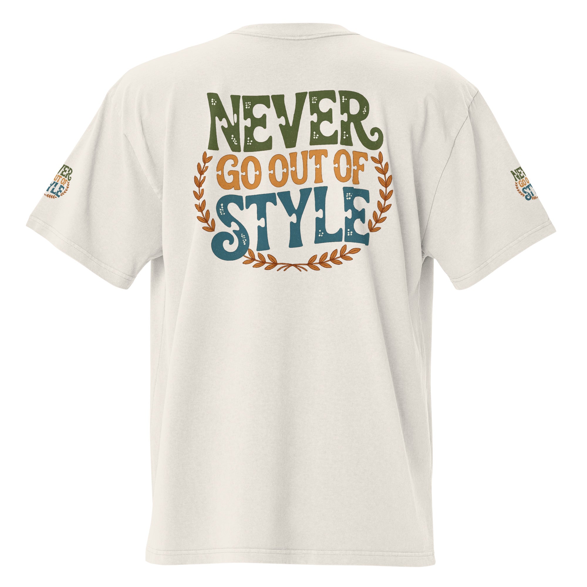 GoFly Never Out Of Style Oversized faded t-shirt