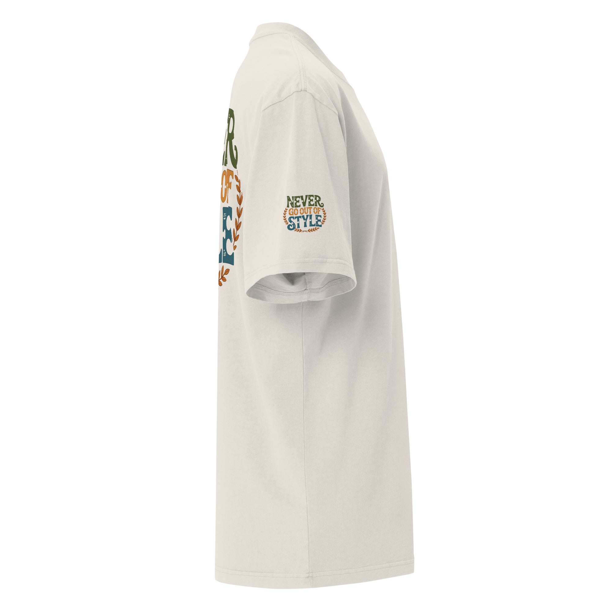 GoFly Never Out Of Style Oversized faded t-shirt