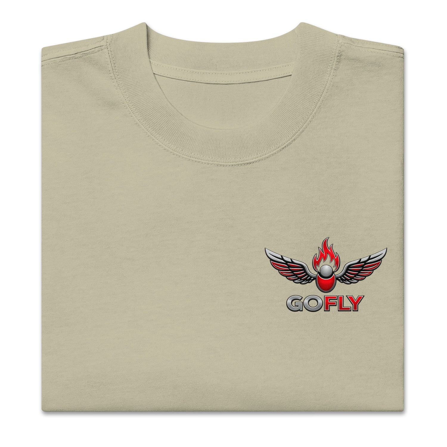 GoFly Never Out Of Style Oversized faded t-shirt