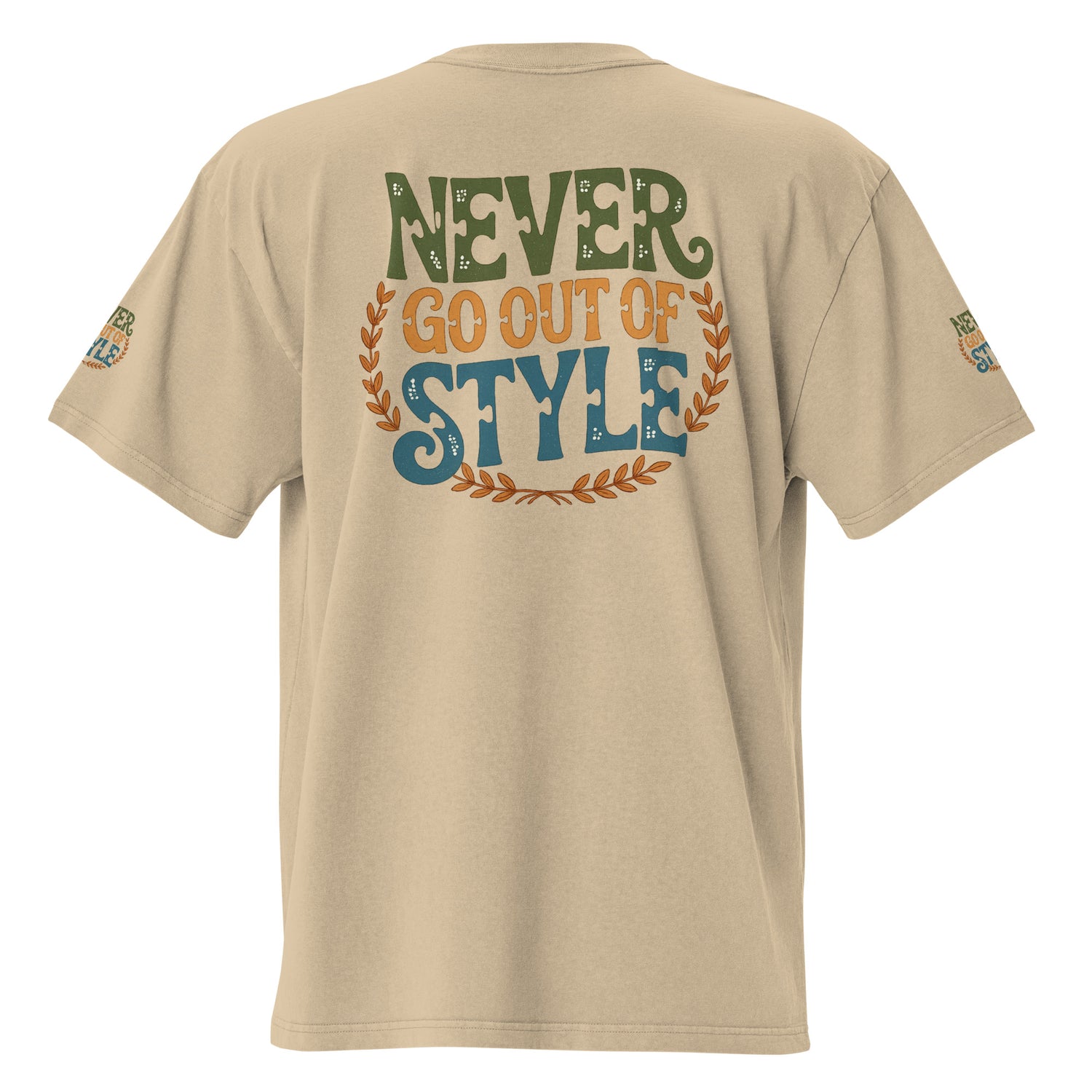 GoFly Never Out Of Style Oversized faded t-shirt
