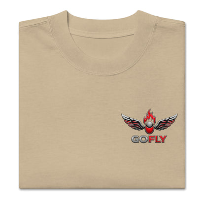GoFly Never Out Of Style Oversized faded t-shirt