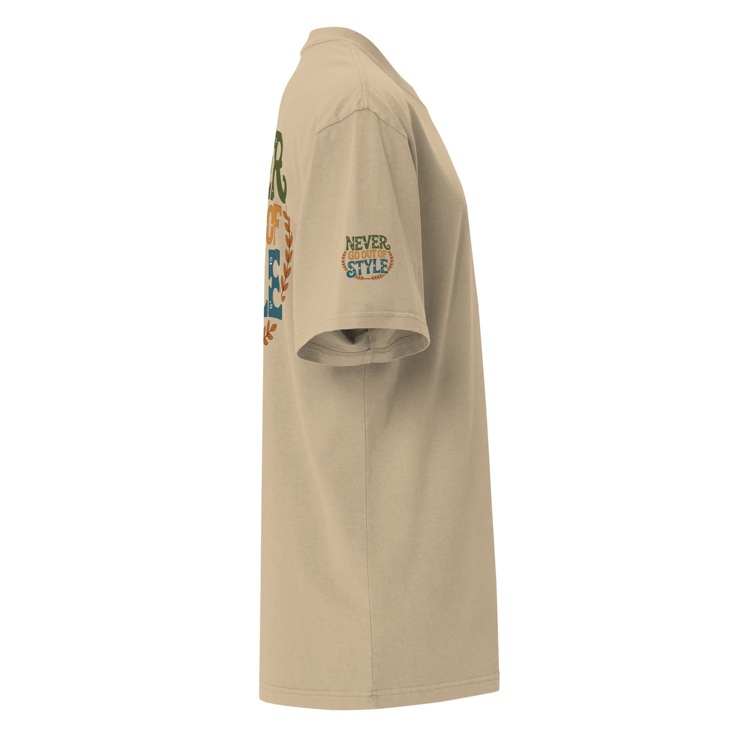 GoFly Never Out Of Style Oversized faded t-shirt