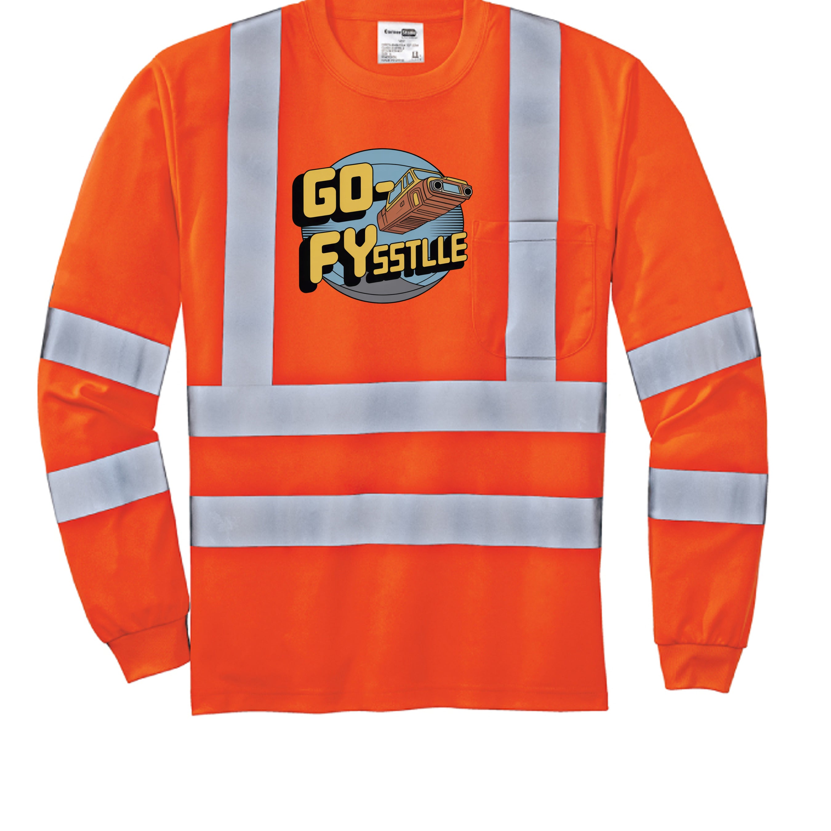 Safety Orange - CS409 - FRONT
