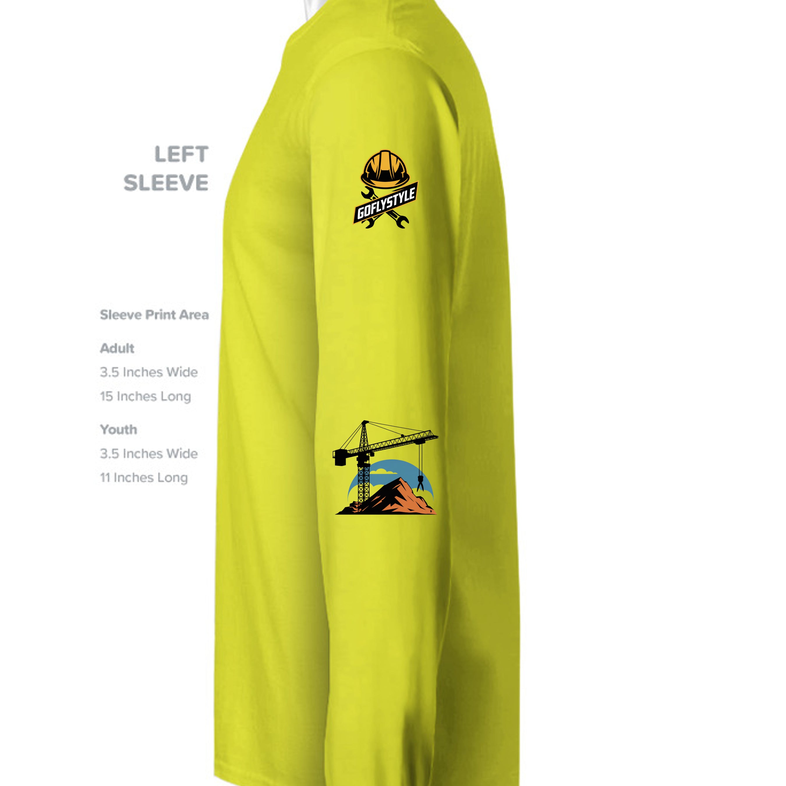 Safety Yellow - CS409 - SLEEVE_LEFT