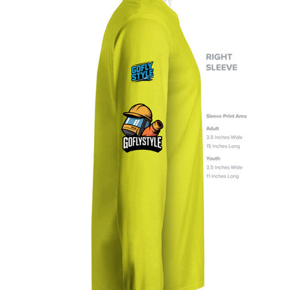 Safety Yellow - CS409 - SLEEVE_RIGHT