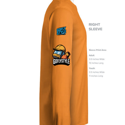 Safety Orange - CS409 - SLEEVE_RIGHT