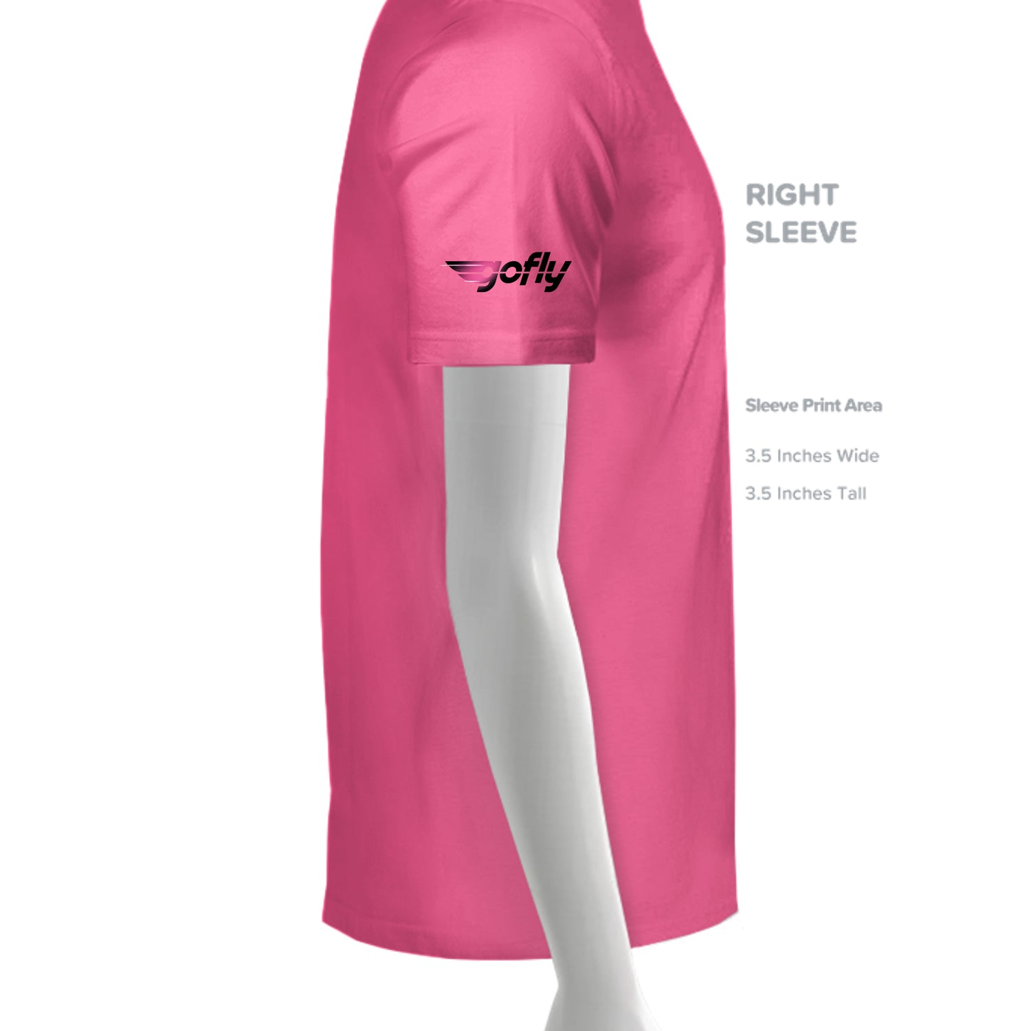 Neon Pink - LST350 - SLEEVE_RIGHT